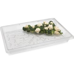 1062007 StorPlus™ Polycarbonate Food Storage Container 5 gal, 26" x 18" x 3.5" - Clear