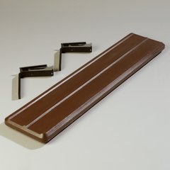 662001 Six Star™ Food Bar Tray Slide 4' - Brown