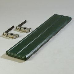 662008 Six Star™ Food Bar Tray Slide 4' - Forest Green