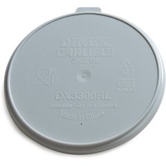 DX3300RL Turnbury® Reusable Lid for Turnbury Soup Bowl 5.25" (250/cs) - Gray