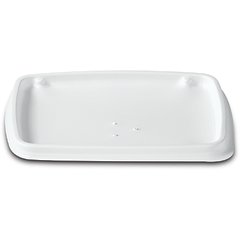 DXHH30 Retangular Soup Bowl Lid  (1000/cs) - Natural