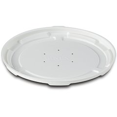 DXHH87 Round Soup Bowl Lid 2.06" (1000/cs) - White