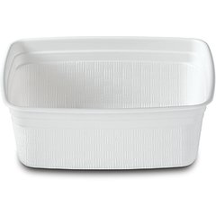 DXHH20 Rectangular Soup Bowl 8 oz. (1000/cs) - White