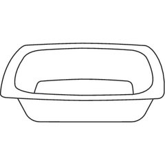 DXTT6 Dessert Dish 4 oz (4000/cs) - White