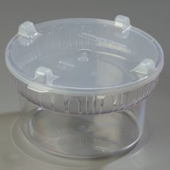 703907 Gourmet Crocks w/Lid  - Clear