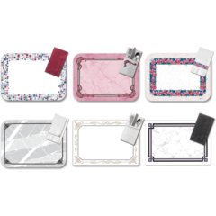 DX63501113 Filigree, Recycled Pattern Pocketfold Napkins 17" x 17" (1200/cs) - White