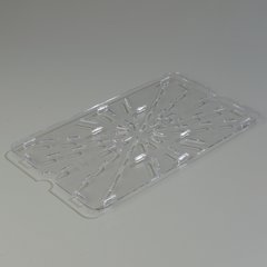 1021507 StorPlus™ Polycarbonate Food Pan Drain Grate Full-Size - Clear
