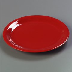 3300405 Sierrus™ Melamine Narrow Rim Dinner Plate 9" - Red