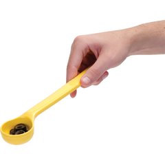 395604 Measure Miser® Solid Long Handle 1 oz - Yellow