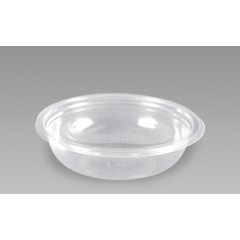 DX5402PCLR 7" Round Salad Bowl 24oz (300/cs) - Clear