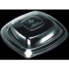 DXL500PDCLR Dome Lid for Square Side Dish  (500/cs) - Clear