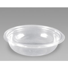 DX5402PCLR 7" Round Salad Bowl 24oz (300/cs) - Clear
