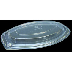 DXL900PDCLR Dome Lid for Microwaveable Oval Casserole Container  (250/cs) - Clear