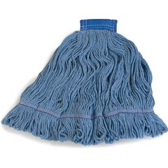 36946014 Flo-Pac® X-Large Blue Band Mop With Looped End  - Blue