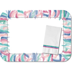 DX5323I Watercolors Tray Cover Size: I w/ Straight Edge/Round Corner 12-3/4" x 16-5/8" (1000/cs)
