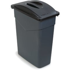 34201523 TrimLine™ Rectangle Waste Container 15 Gallon - Gray