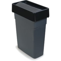 34201523 TrimLine™ Rectangle Waste Container 15 Gallon - Gray