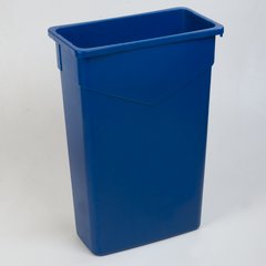 34202314 TrimLine™ Rectangle Waste Container 23 Gallon - Blue