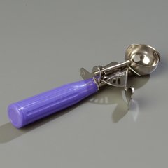 60300-40 Stainless Steel Disher Scoop #40 Size 0.9 oz - Orchid
