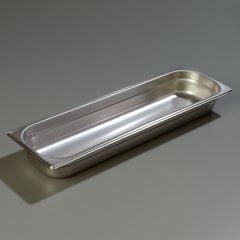 60700HL2 DuraPan™ Light Gauge Stainless Steel Steam Table Long Hotel Pan Long 1/2 Size, 2.5" Deep