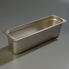 60700HL6 DuraPan™ Light Gauge Stainless Steel Steam Table Long Hotel Pan Long 1/2 Size, 6" Deep