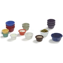S27502 Melamine Smooth Ramekin 1.5 oz - White