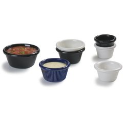 4312142 SAN Smooth Ramekin 1.5 oz - Bone