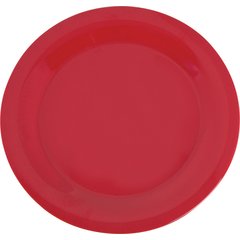 4300202 Durus Melamine Narrow Rim Dinner Plate 10 5 White Carlisle Foodservice Products