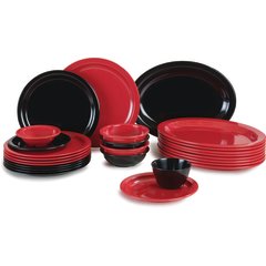 KL11603 Kingline™ Melamine Dinner Plate 10" - Black