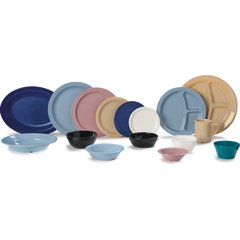 PCD20602 Polycarbonate Narrow Rim Plate 6.5" - White