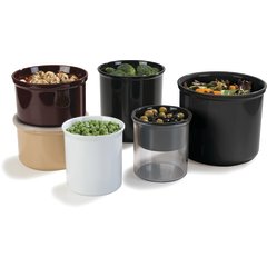 030003 Classic™ Crock w/Lid 0.6 qt - Black