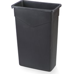 34202303 TrimLine™ Rectangle Waste Container 23 Gallon - Black