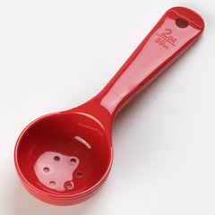 496205 Measure Miser® Perforated Short Handle 2 oz - Red