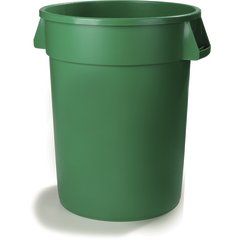 34105509 Bronco™ Round Waste Bin Trash Container 55 Gallon - Green