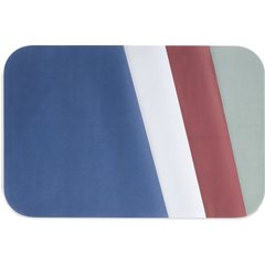 DX5999MEW50 M Size Solid White Tray Covers 18.75"L x 13.63"W (2000/cs) - Midnight Blue