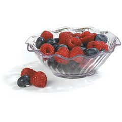 453107 Tulip Berry Dish 5 oz, 4-5/8" - Clear