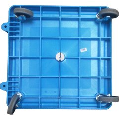 C223614 E-Z Glide™ Warewashing Rack Dolly Without Handle 22.5" x 22.5" x 8" - Blue