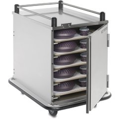 DXPTVL2T1D10 DineXpress® TVL Economy Tray Cart - 10 Trays - Stainless Steel