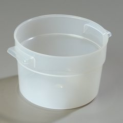 020530 Polypropylene Bain Marie Food Storage Container 2 qt - Translucent