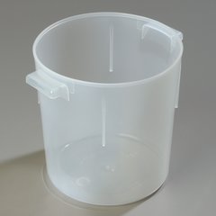 060530 Polypropylene Bain Marie Food Storage Container 6 qt - Translucent