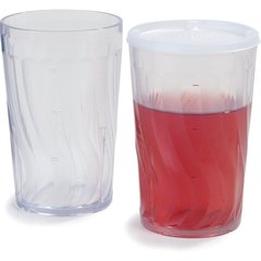 DX4GC807 Tumbler Swirl 8 oz (72/cs) - Clear
