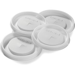1110L30 Lid Fits 1110 Bistro & 43648 Lorraine Tumblers  (1000/cs) - Translucent