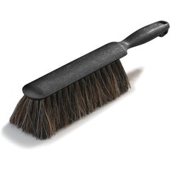 3622503 Counter Brush With Horsehair Bristles 8" - Black