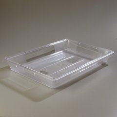 1062007 StorPlus™ Polycarbonate Food Storage Container 5 gal, 26" x 18" x 3.5" - Clear