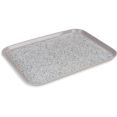 DXSMC1418NSM31 Glasteel™ Marble Non-Skid Tray 14" x 18" (12/cs) - Latte
