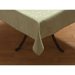 53935252SM147 SoftWeave™ Aspen Damask Tablecloth 52" x 52" - Sage
