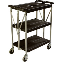 SBC152103 Fold 'N Go® Cart 15" x 21" - Black