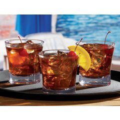 560907 Alibi™ Rocks/Juice 9 oz - Clear