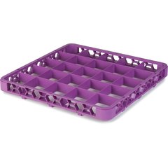 RE25C89 OptiClean™ 25-Compartment Divided Glass Rack Extender 1.78" - Lavender