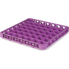 RE49C89 OptiClean™ 49-Compartment Divided Glass Rack Extender 1.78" - Lavender